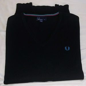 Fred Perry Men's Classic Crew-Neck Sweater